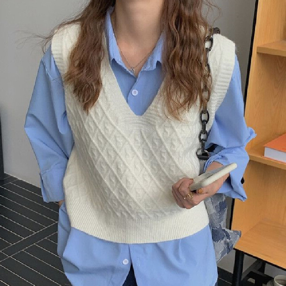 Women's Fashion Casual All-match Sweater Knitwear