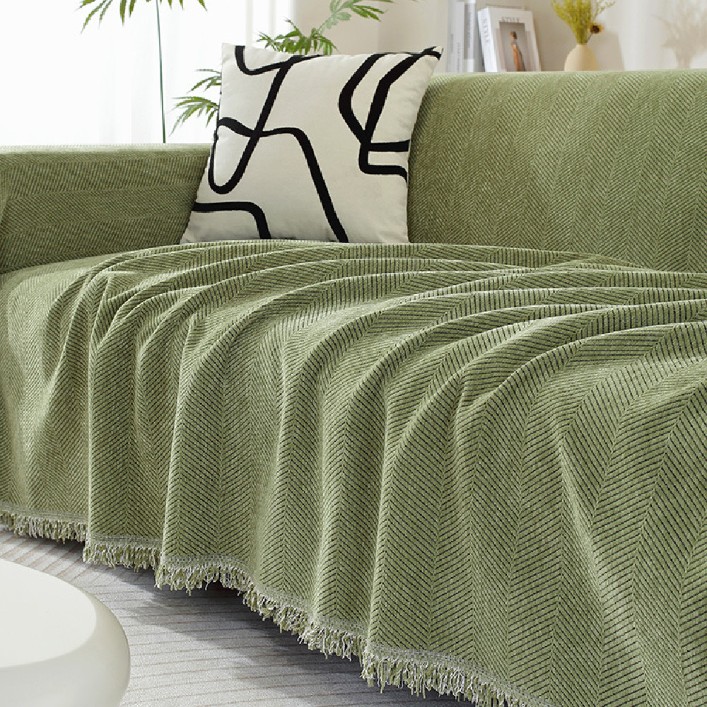 Home Fashion Word Pattern Sofa Cover Cloth