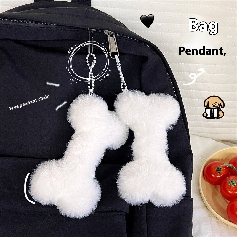 Ins Plush Bone Pendant Cutie Cute Creative Doll