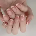 Wear Armor Simple And Short Gradient Nail Tips view 7