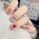 Wear Armor Simple And Short Gradient Nail Tips view 6