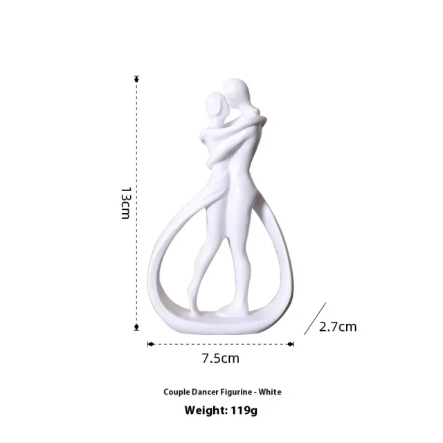 Living Room Model Room Soft Decoration Light Luxury Ornaments White Small Size - Shop at LoveMi