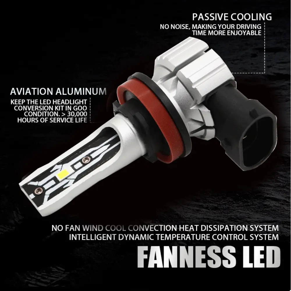 Car Led Headlight Far And Near Everbright