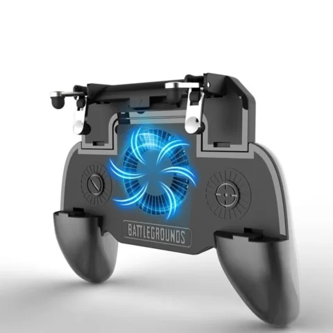5 in 1 Mobile Gaming Controller with Fan Plus