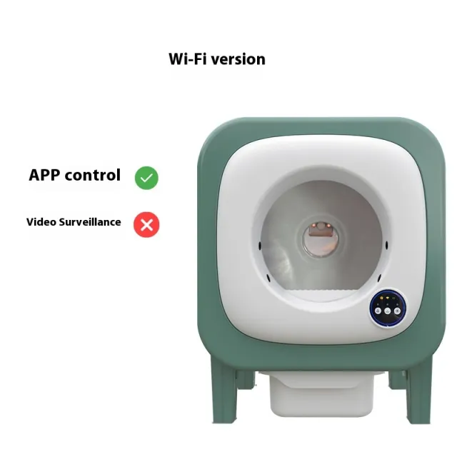 72 Liters Large Space Splash proof Smart Litter Box American Standard - Shop at LoveMi
