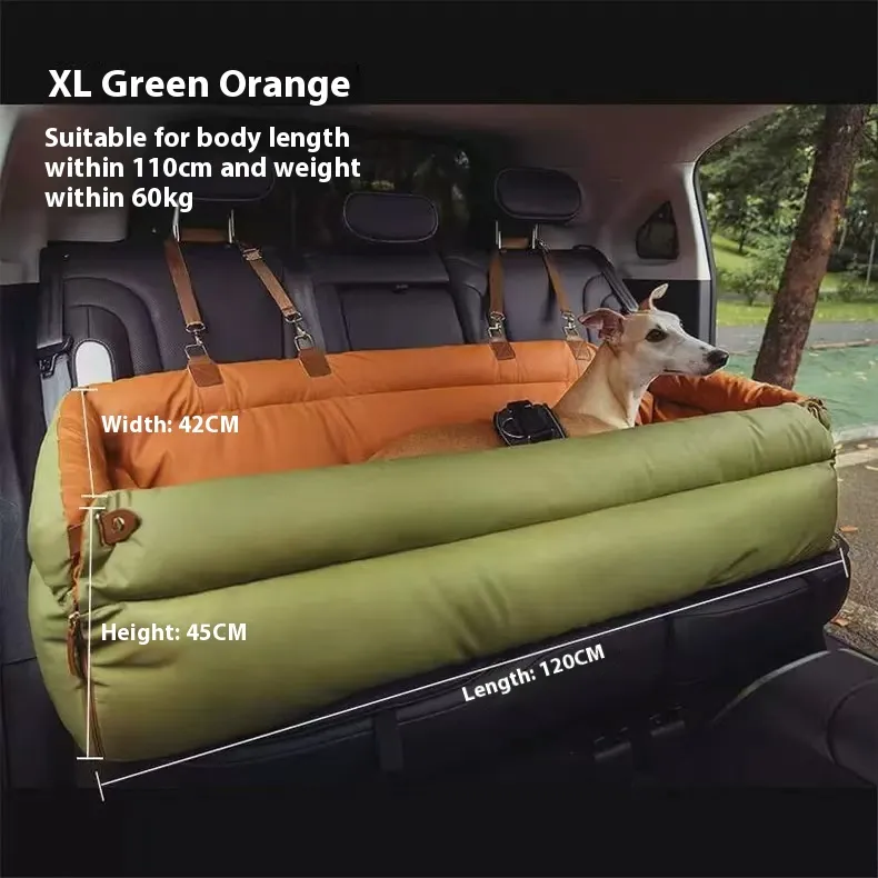 Cathouse Doghouse Removable And Washable Warm Four Seasons Universal Pet Sofa - Orange