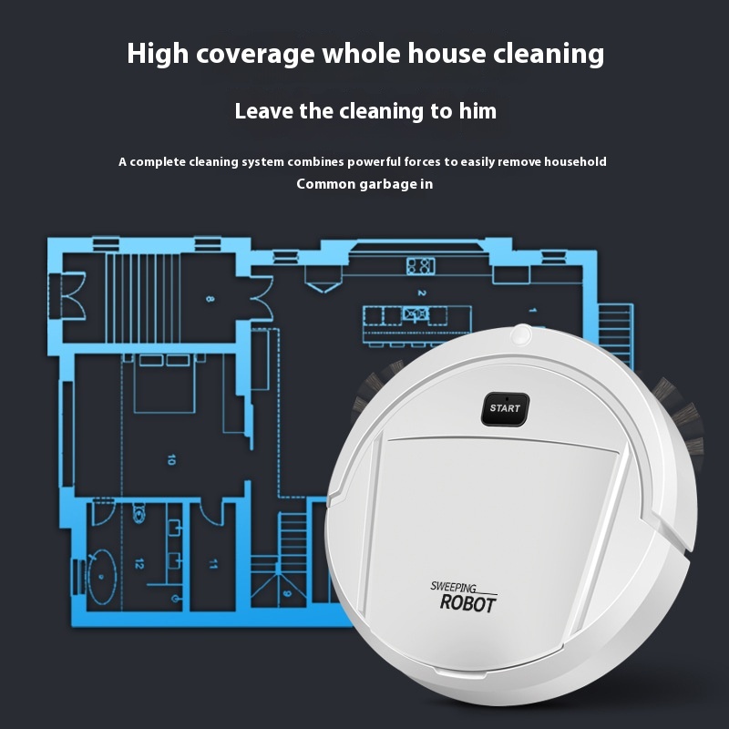 Intelligent Cleaning Robot Suction Sweeping Mopping