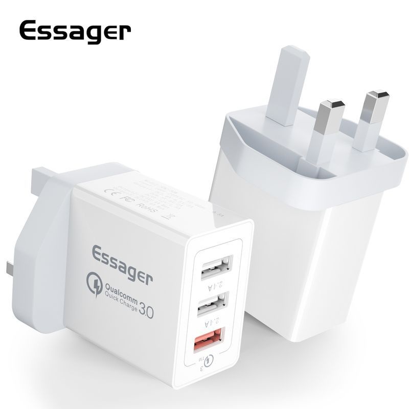 Three-Port USB Fast Charge 30WQC30 Mobile Phone Charger