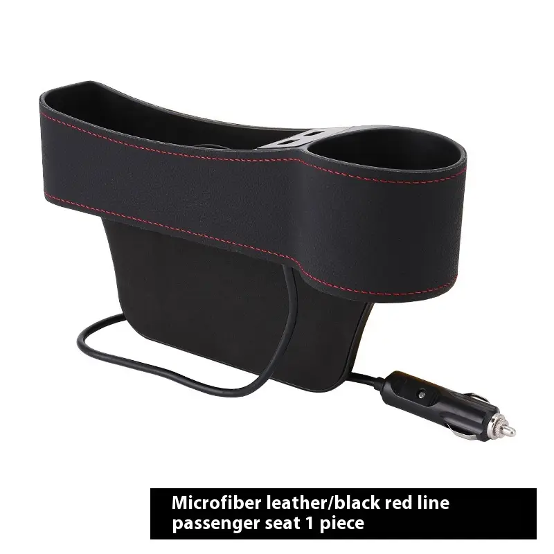 Car Seat Gap Storage Box Multi-function Dual USB Car