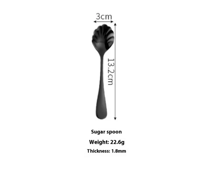 Stainless Steel Cutlery Set Titanium Plated Black Four Piece Cutlery Storage Rack 1 - Shop at LoveMi