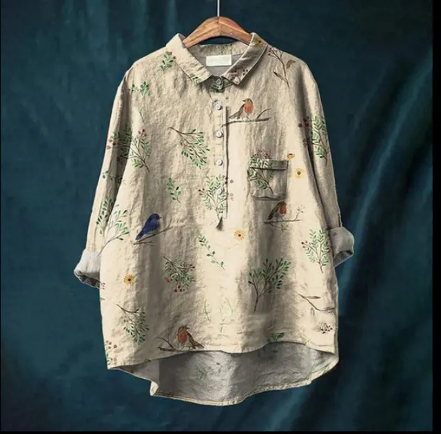 Graffiti Printing Lapel Single Breasted Long Sleeve Shirt Bj155123467446 L - Shop at LoveMi