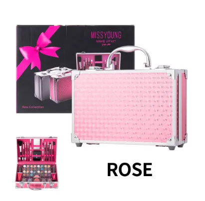 Natural Long Lasting Lipstick Eye Shadow Multifunctional Makeup Set Rose - Shop at LoveMi