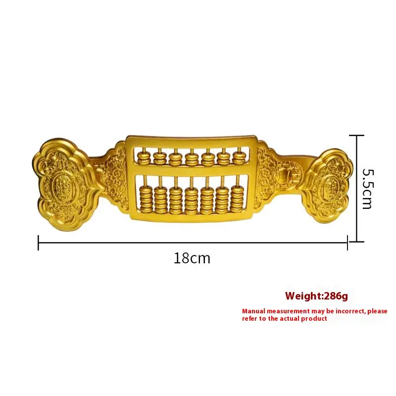 Brass Solid Ruyi Abacus Decoration Home Crafts Decorations