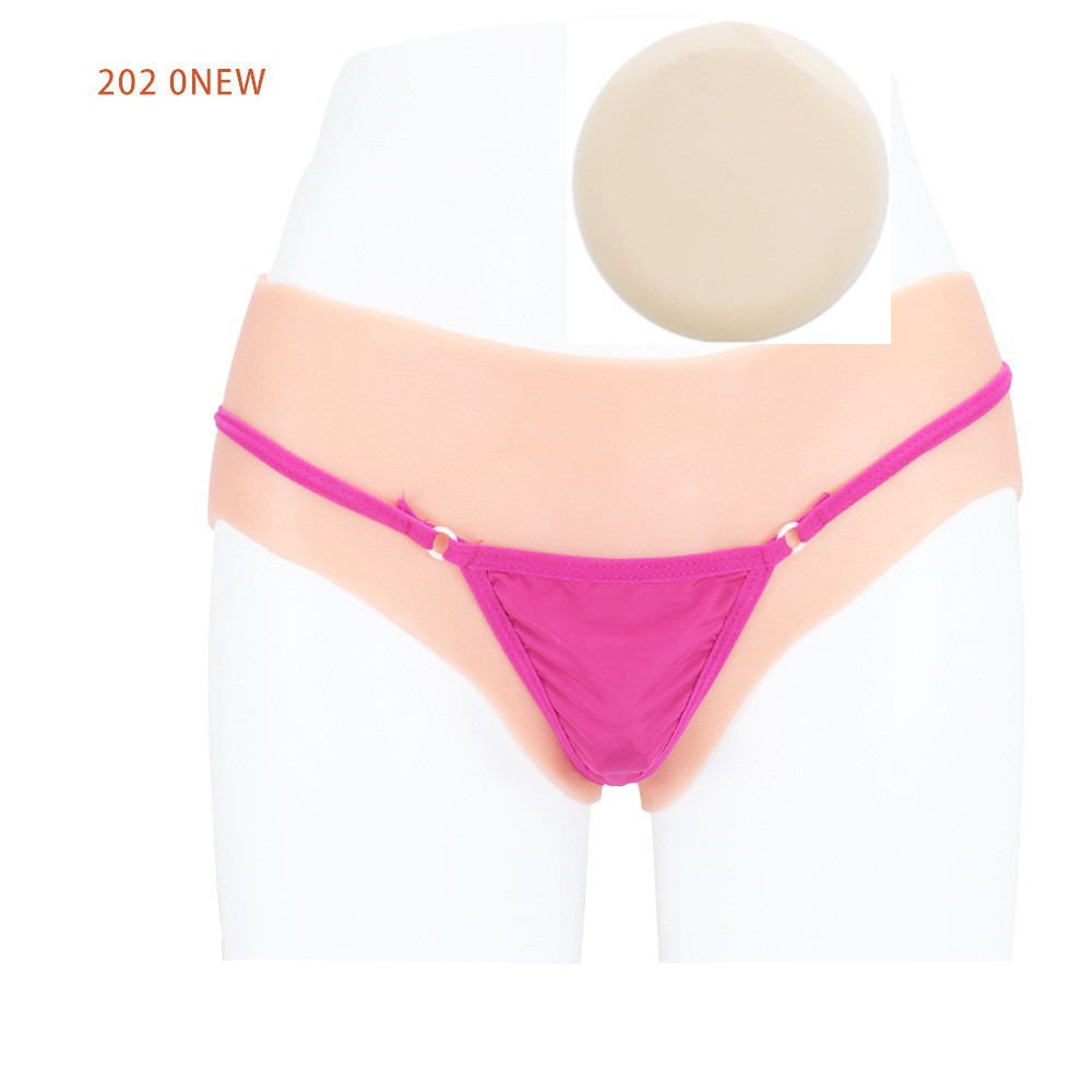 Fake Women's Cross-dressing Silicone Shorts 9