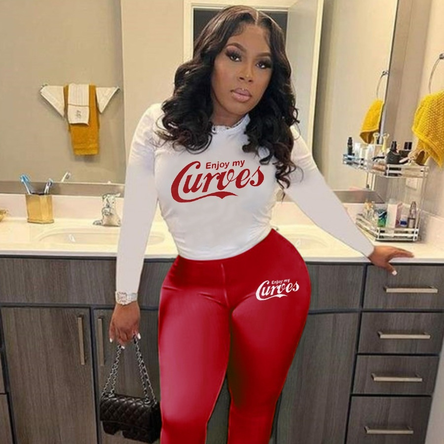 B0001 Women's Sports Casual Two-piece Suit