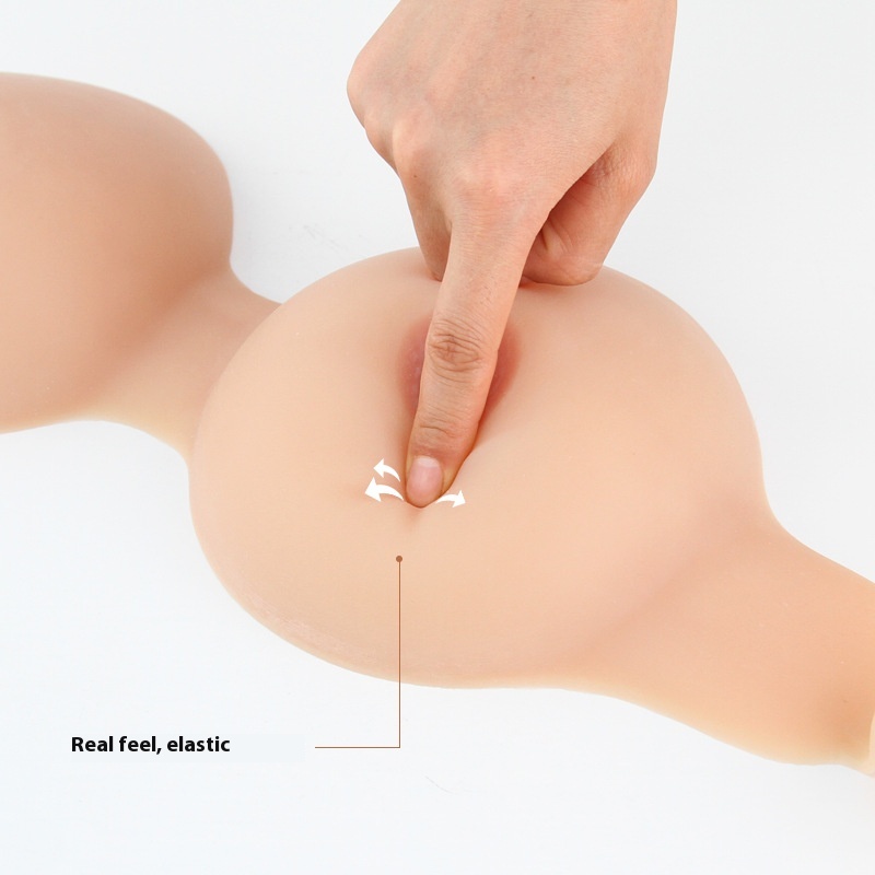 Invisible Non-leather Silicone Skin Artificial Fake Breast Underwear Breast Pad 4