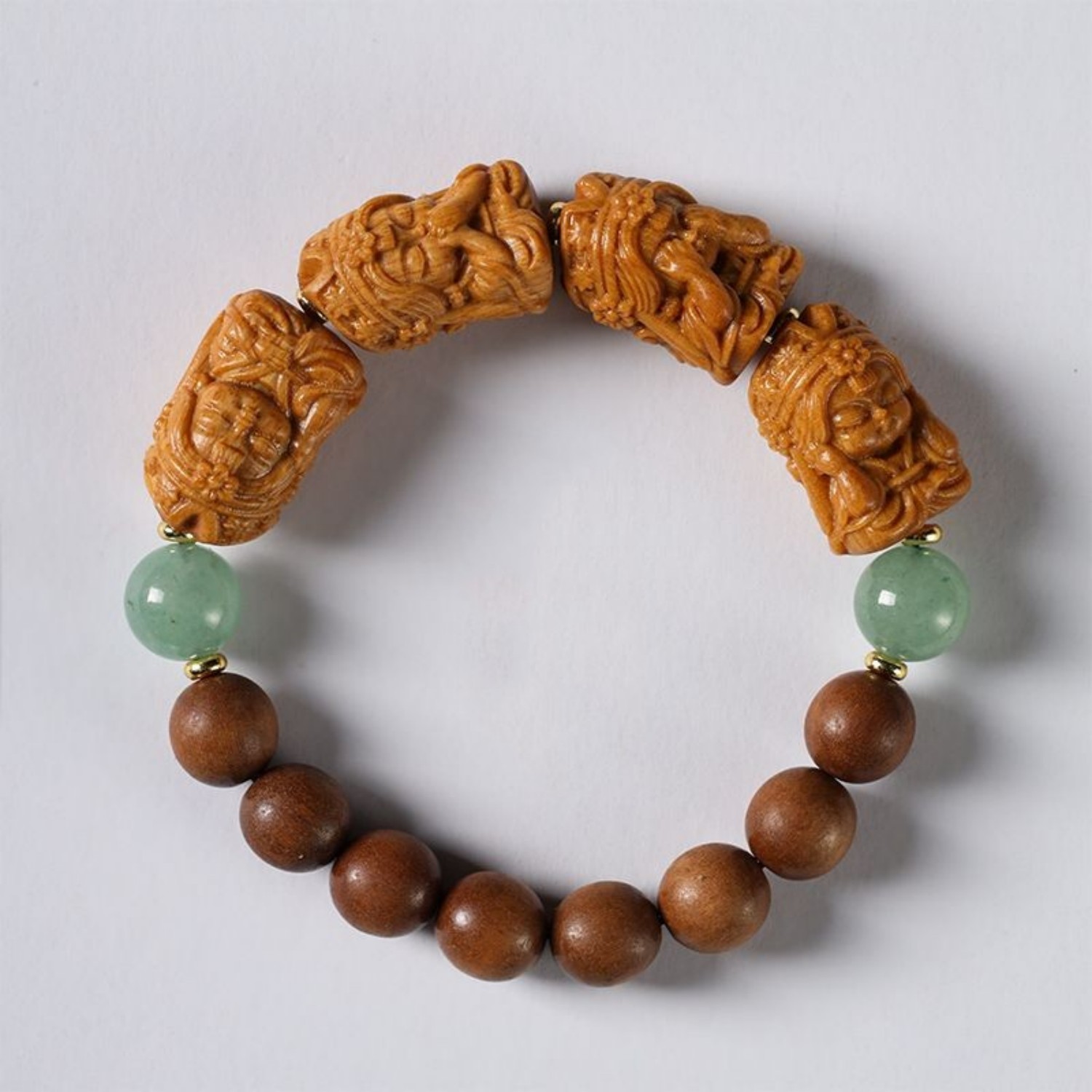 Cartoon Cute Four No Buddha Single Loop Bracelet