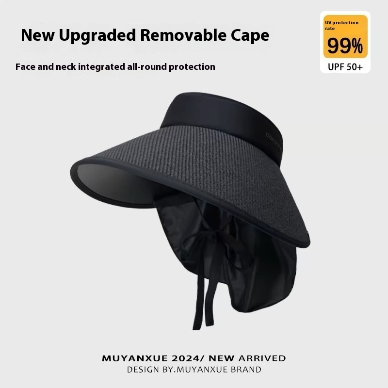Neck Protection Shawl Black