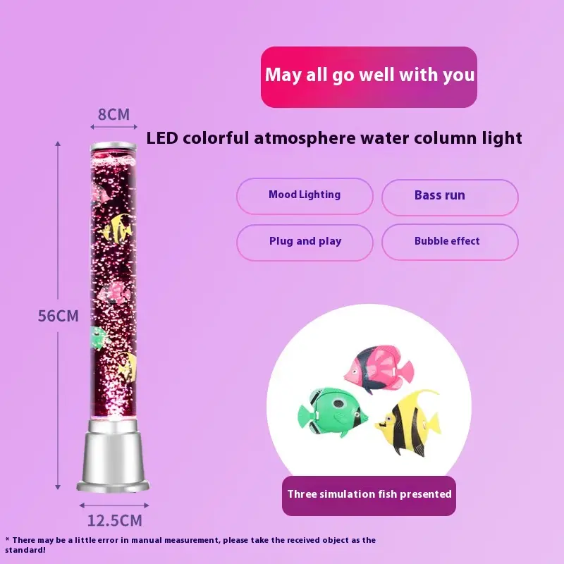 Water Column Lamp Atmosphere Creative Ornaments