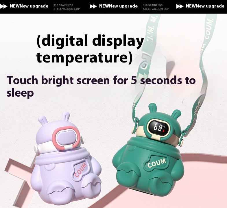 Avocado Stainless Steel Insulation Elementary School Student Water Cup