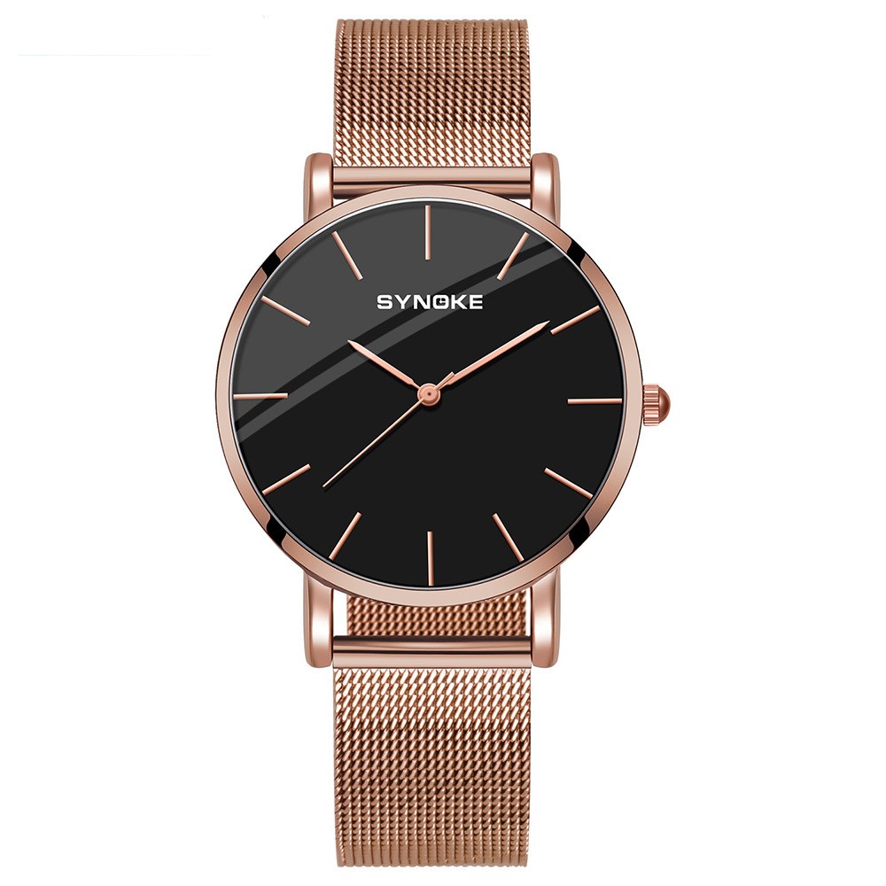 Rose Gold Shell Black L