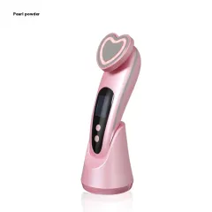 Lifting Skin Rejuvenation Facial Massage Cosmetic Instrument Face Cleaning - Pink - View 1