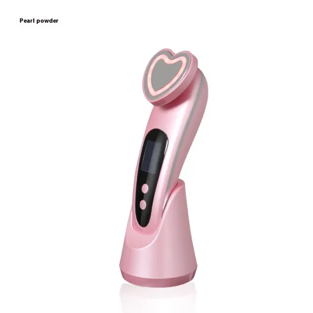 Lifting Skin Rejuvenation Facial Massage Cosmetic Instrument Face Cleaning Pink - Shop at LoveMi
