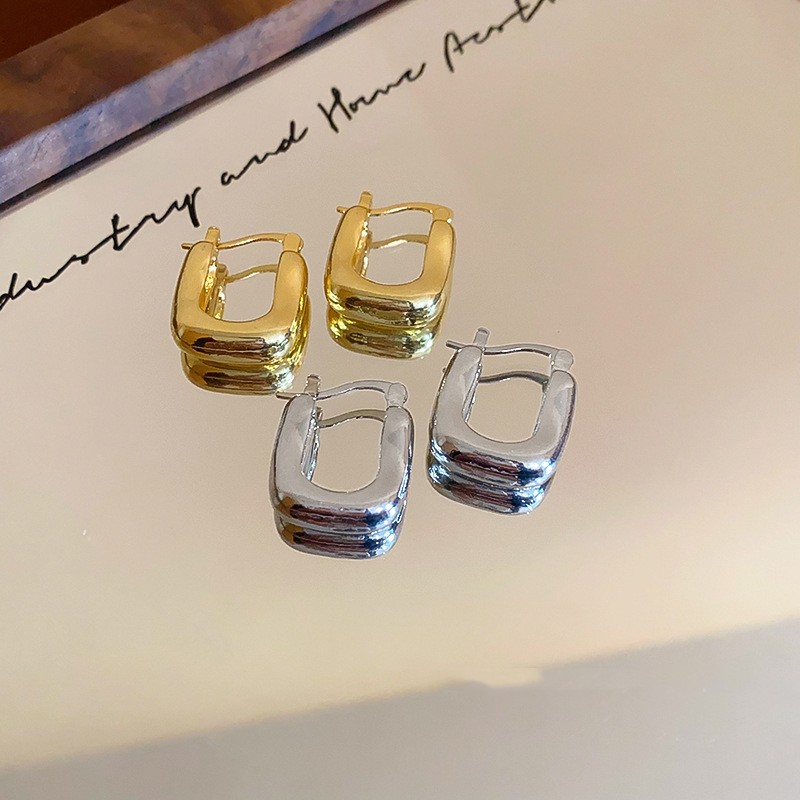 Niche Normcore Bag High-grade Earrings