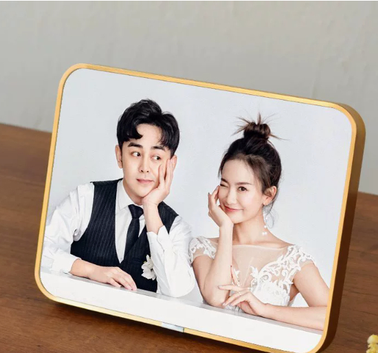 Photo frame horizontal frame table crystal photo