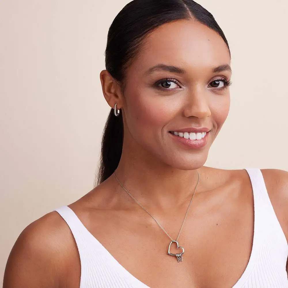 Abbreviated Personalized Letter Alloy Necklace