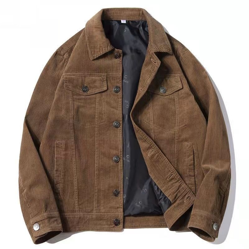 Men's Leisure Vintage Corduroy Jacket