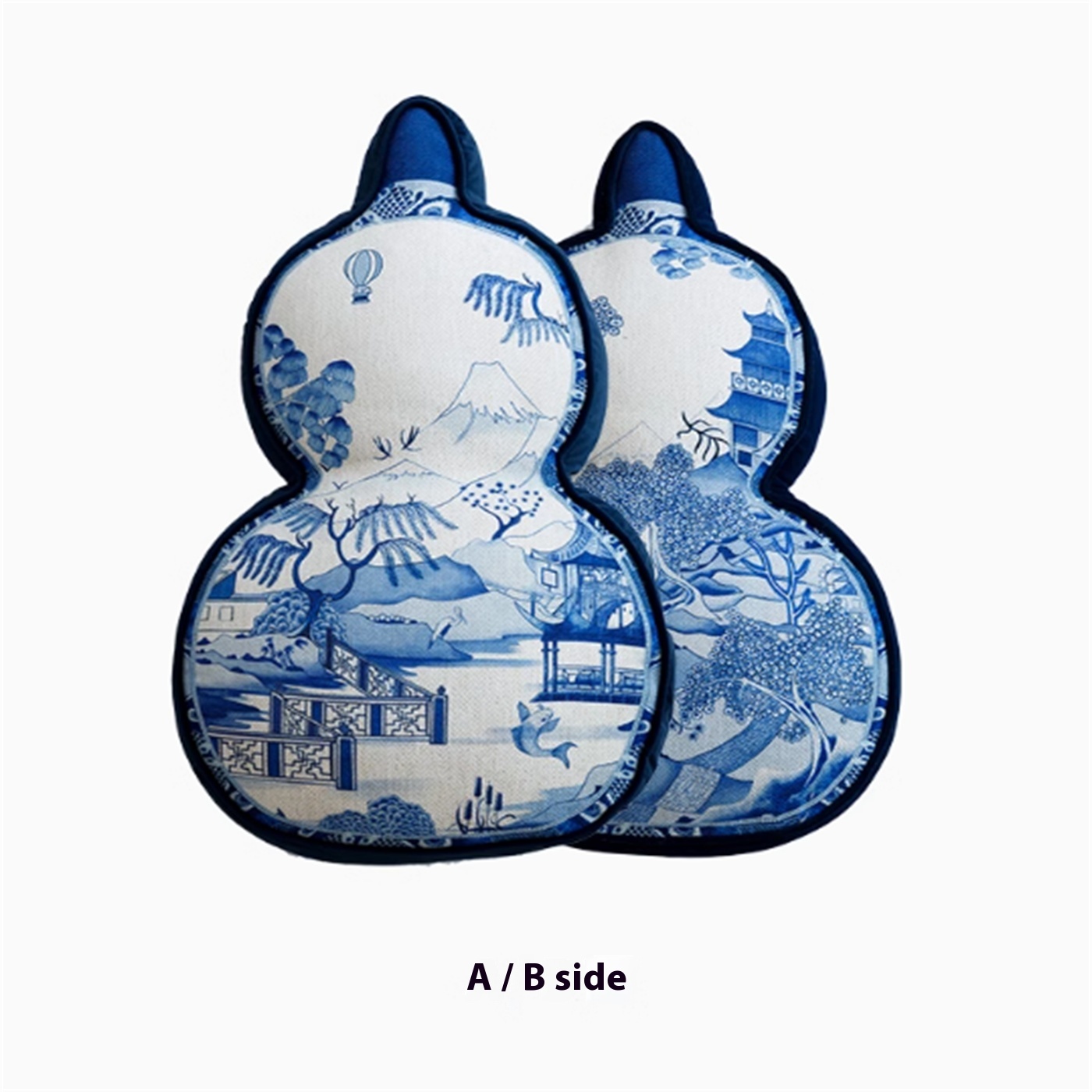 Qinghuaci French Pillow Chinese Style Living Room High-end