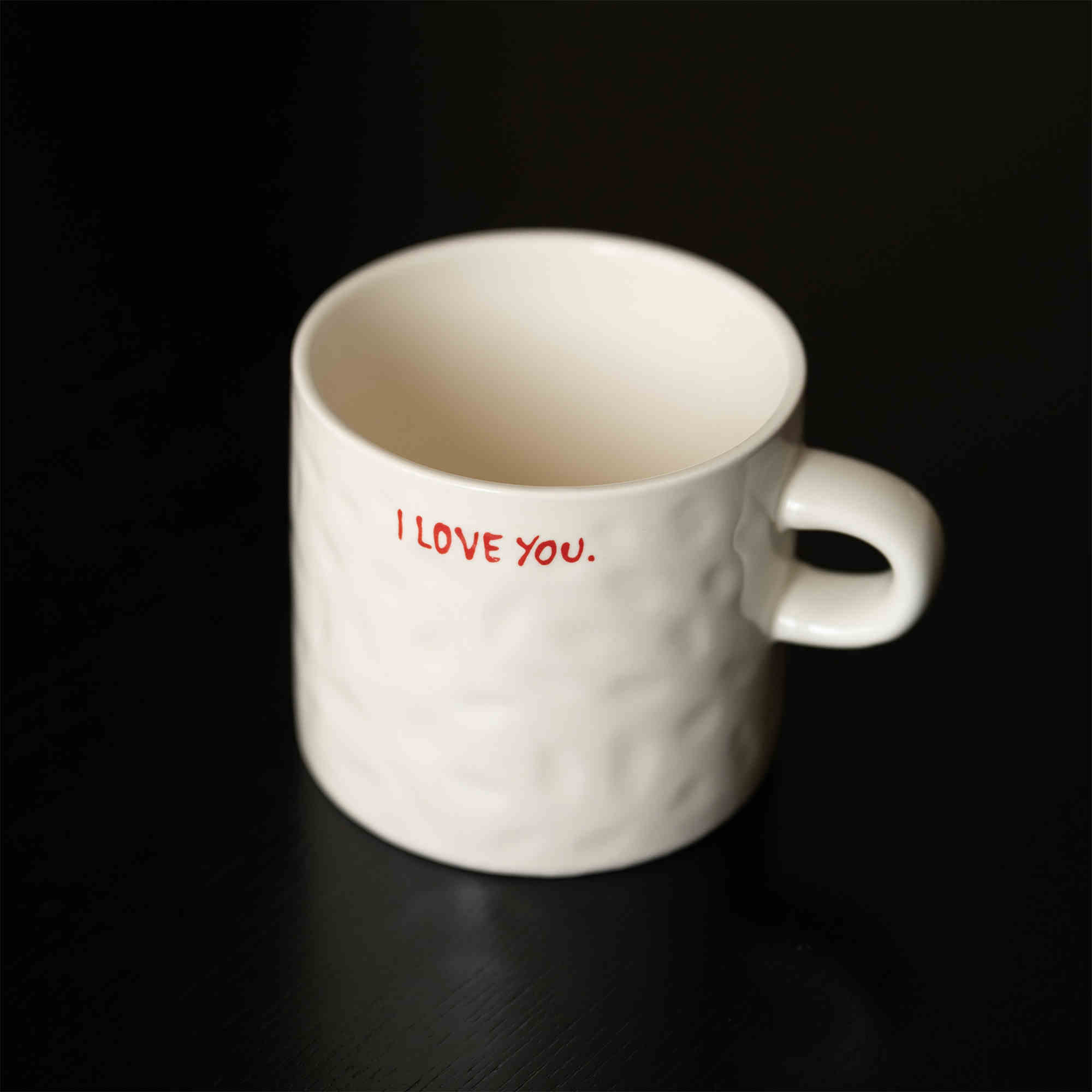 Semi-village Nordic Original Retro Alphabet Ceramic Mug