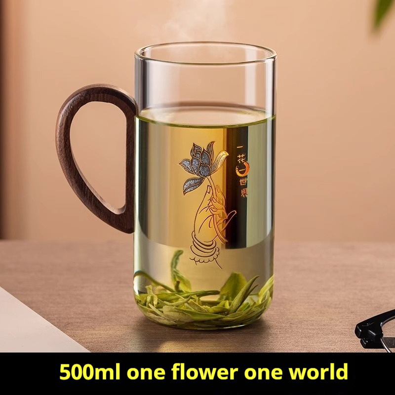 Heat-resistant Green-tea Cup Good-looking Large-capacity Water Cup