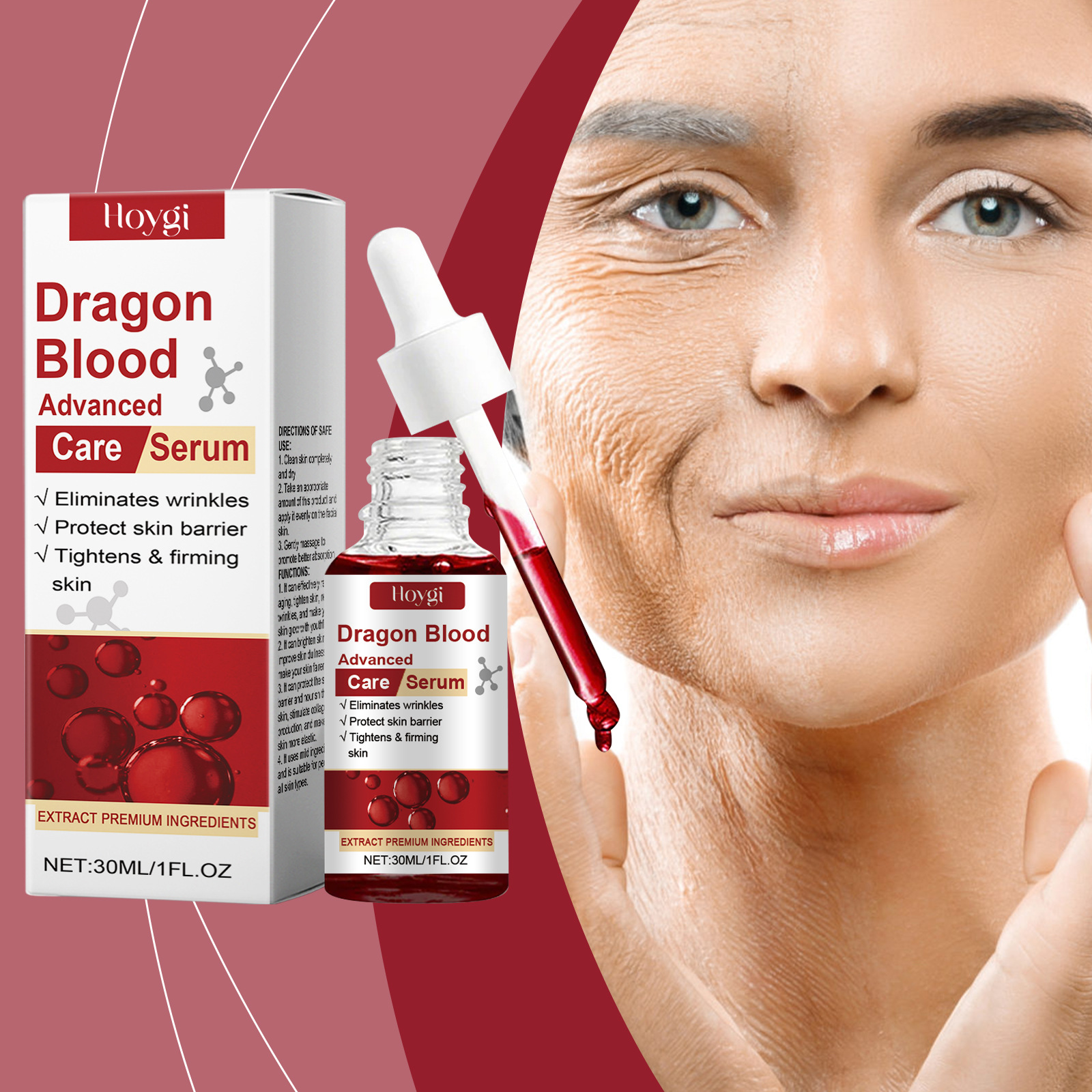 Facial Care Solution Hydrating Moisturizing And Nourishing Firming