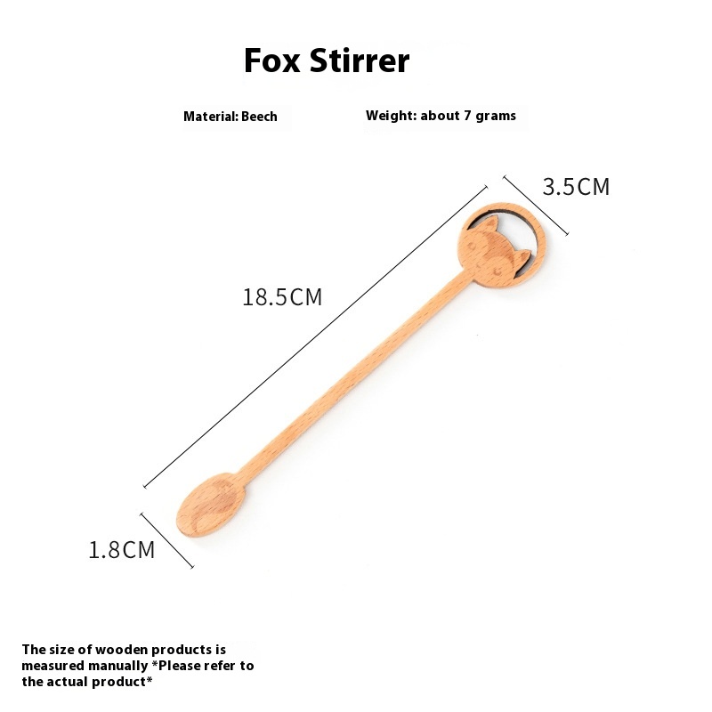 Wooden Tableware Honeycomb Honey Spoon Long Handle Stirring