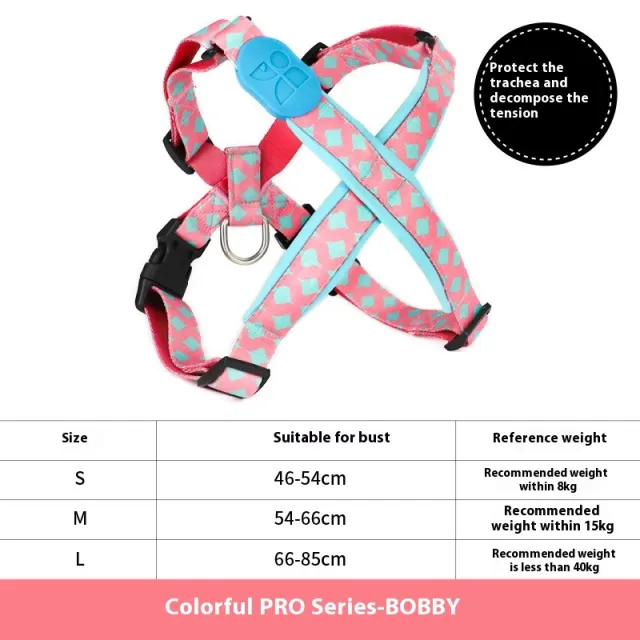 X type Pet Traction Walking Dog Chest Strap Bobby - Shop at LoveMi