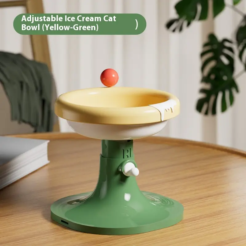 Lifting Ceramic Cat Feeding Bowl Pet Tableware