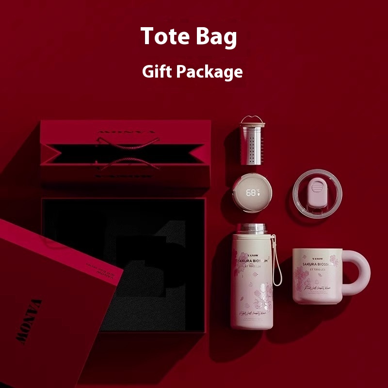 كوب عازل ذكي بتصميم ساكورا - هدية عيد ميلاد للحبيبة