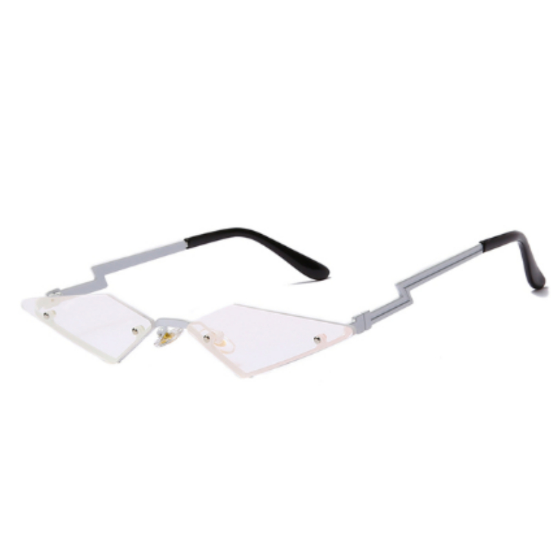 Rainbow Bridge Fashion Frameless Personality Color Film Street Sunglasses