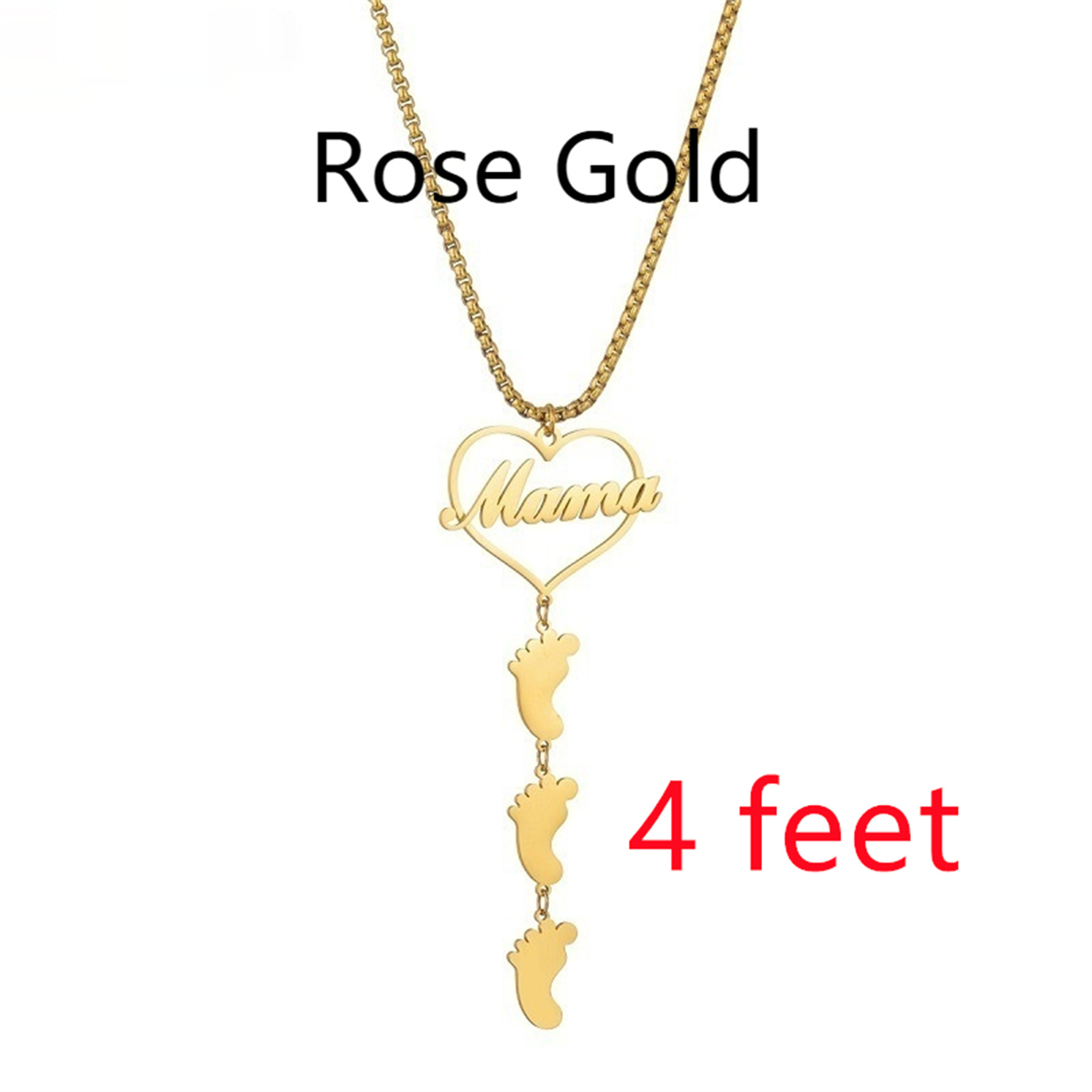 Love English Letter Foot Necklace