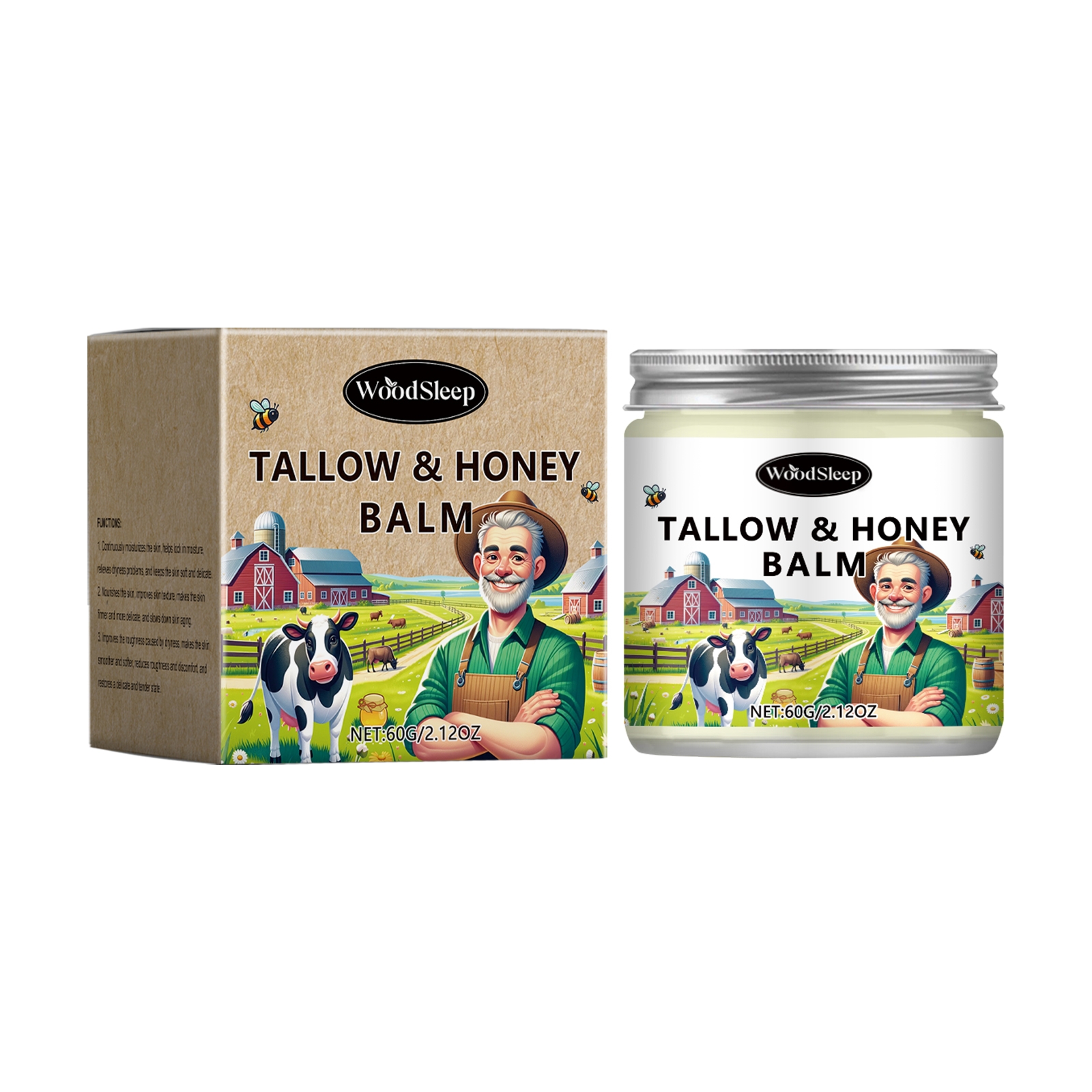 Tallow Honey Balm