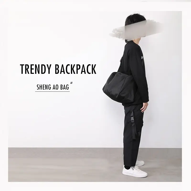 Men's Shoulder Bag Simple And Lightweight Water Repellent Sports Leisure Bag