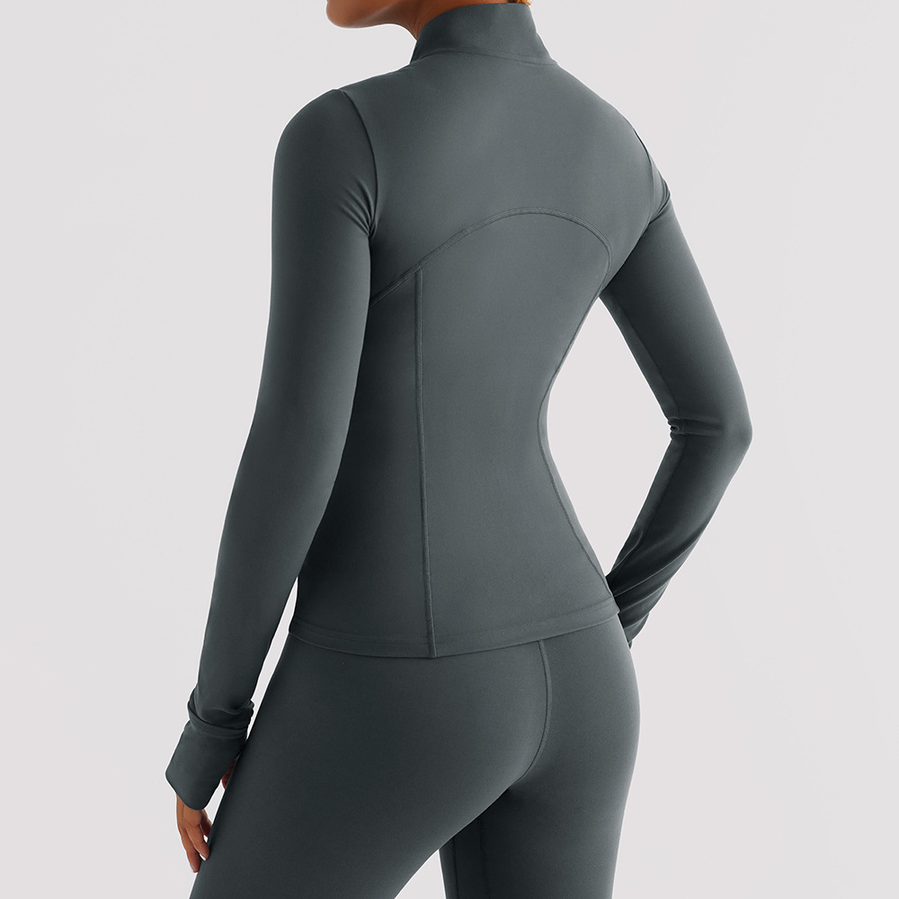 Women's Brushed Skinny Yoga Clothes Top