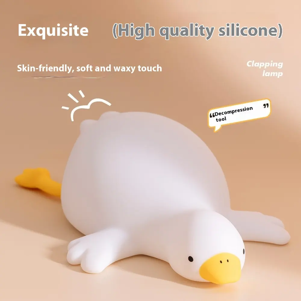 Big White Geese Night Cute Children Usb