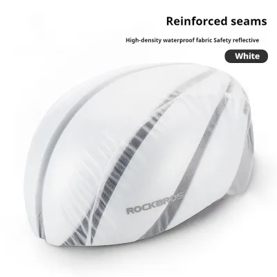 Bicycle Rainproof Dust Cover Mountain Highway Riding Hat Helmet
