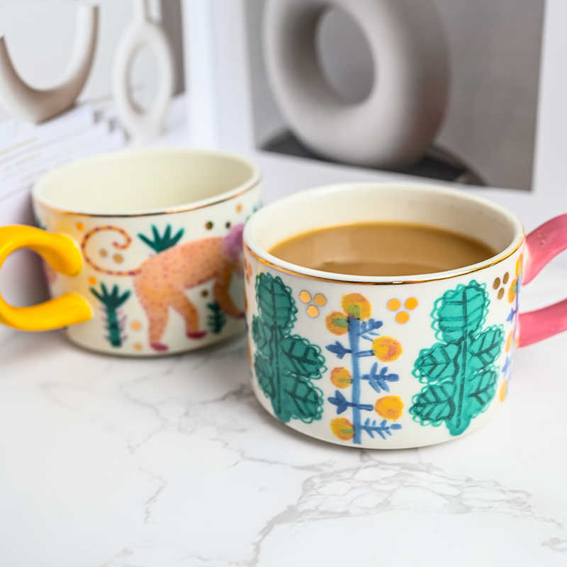 Cup Exotic Coffee Cup Suit Teapot Ceramic