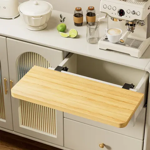Desktop Extension Board with Drawer Punch-free Special Widening