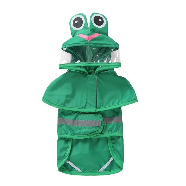 Dog Cartoon Foot Reflective Poncho Traction Yy47 Frog - Shop at LoveMi