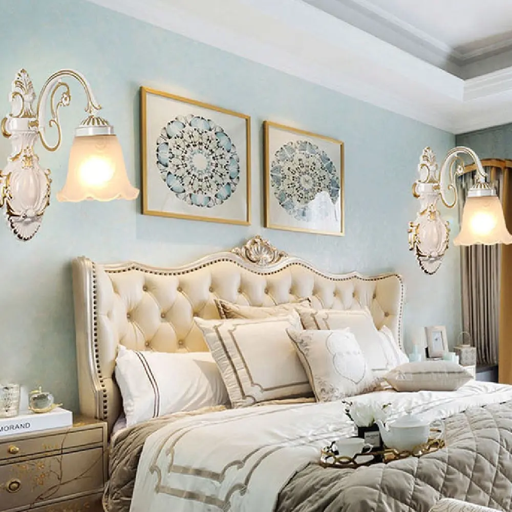 American Wall Lamp European-style About Bedroom Bedside